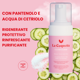 Clean Cloud lato Mousse Struccante Viso per Pelli Delicate in Gravidanza e Allattamento