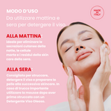 Clean Cloud lato Mousse Struccante Viso per Pelli Delicate in Gravidanza e Allattamento