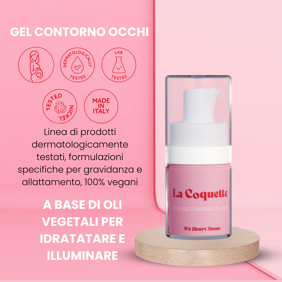 Eye recharge elixir fronte Siero illuminante Decongestionante Occhi in Gravidanza e Allattamento