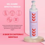 Fresh legs fronte Gel Gambe Drenante e Rinfrescante per Gravidanza e Allattamento